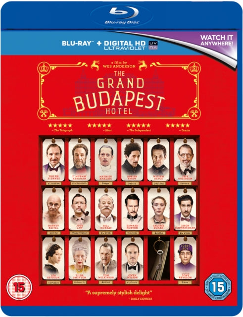 Grand Budapest Hotel (Blu-ray)