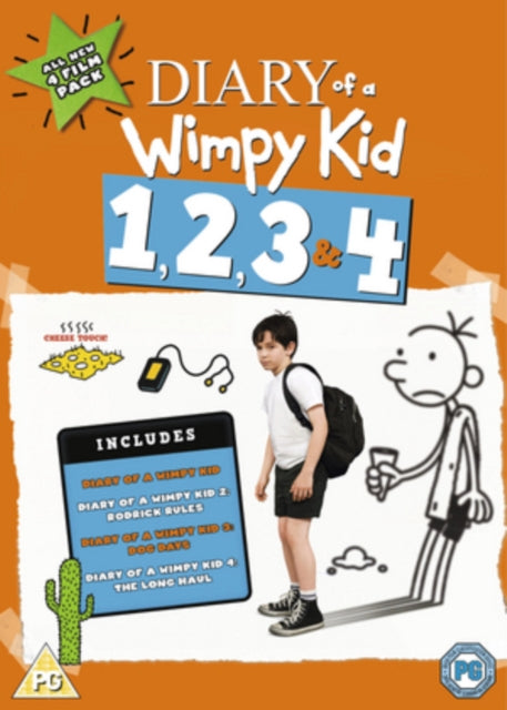 Diary Of A Wimpy Kid 1-4 Set (DVD Box Set)