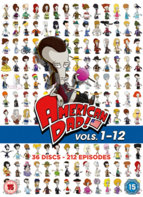 American Dad Volume 1-12 (DVD)