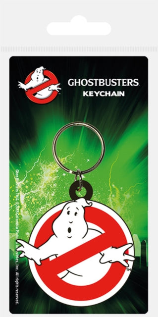 Ghostbusters - Ghostbusters Logo Rubbr Keyring (Keyring Rubber)