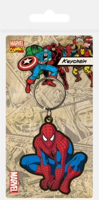 Marvel Comics - Spider-Man Crouch (Keyring Rubber)