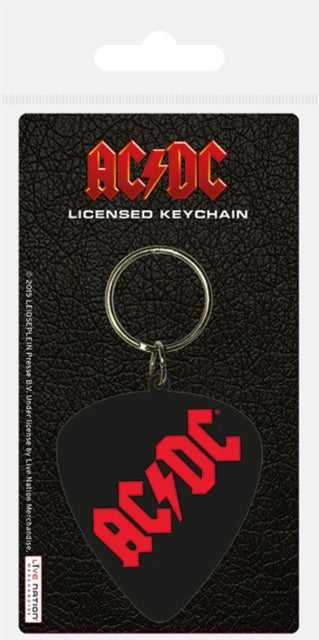 Ac/Dc - Plectrum (Keyring Rubber)