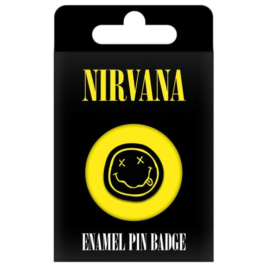 Nirvana - Nirvana (Smiley) Enamel Pin Badge (Badge Enamel)