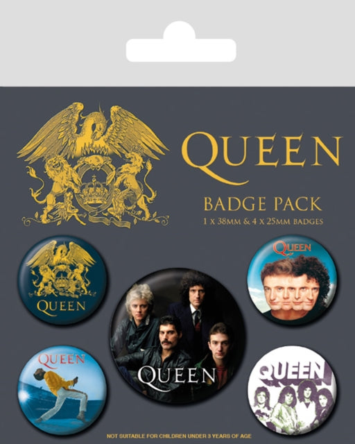 Queen - Queen (Classic) Badge Pack (Badge Pack)