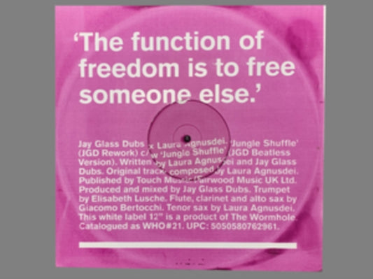 Jay Glass Dubs & Laura Agnusdei - Jungle Shuffle (Vinyl)