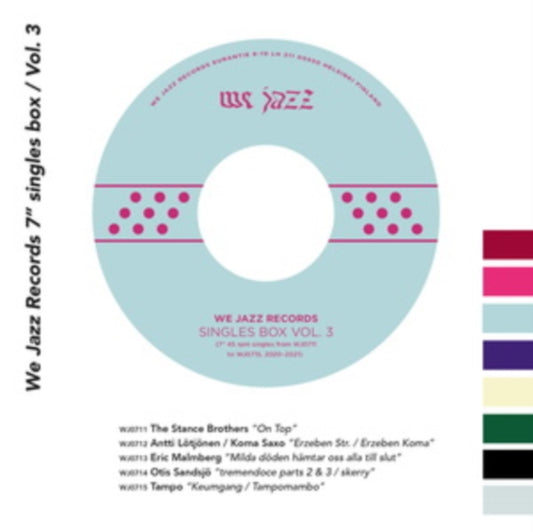 Various Artists - We Jazz Records 7 Inch Singles Box / Vol. 3 (Vinyl)