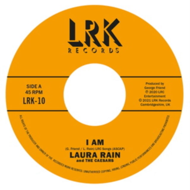 Laura Rain And The Caesars - I Am (Vinyl Single)