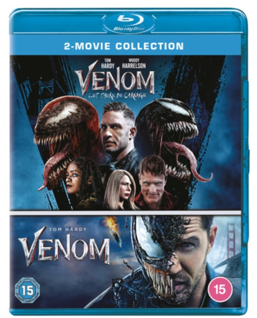 Venom 1 & 2: (2018) & Let There Be Carnage (Blu-ray)