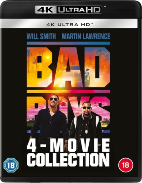 Bad Boys 4 Movie Collection (Blu-ray 4K)