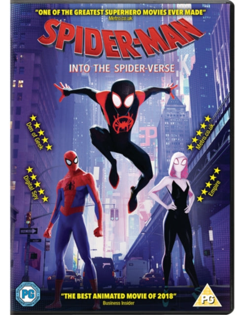 Spiderman Into The Spider Verse (DVD)