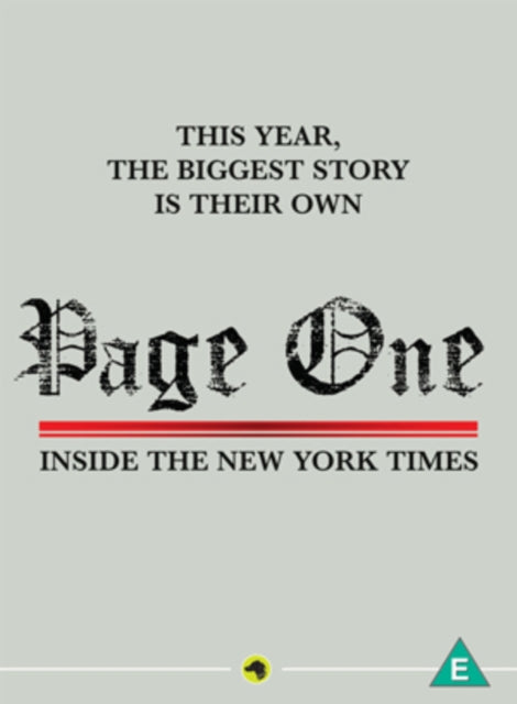 Page One Inside The New York Times (DVD)