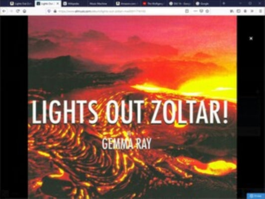 Gemma Ray - Lights Out Zoltar! (Vinyl)