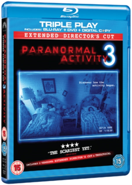 Paranormal Activity 3 Triple Play (Blu-ray + DVD)