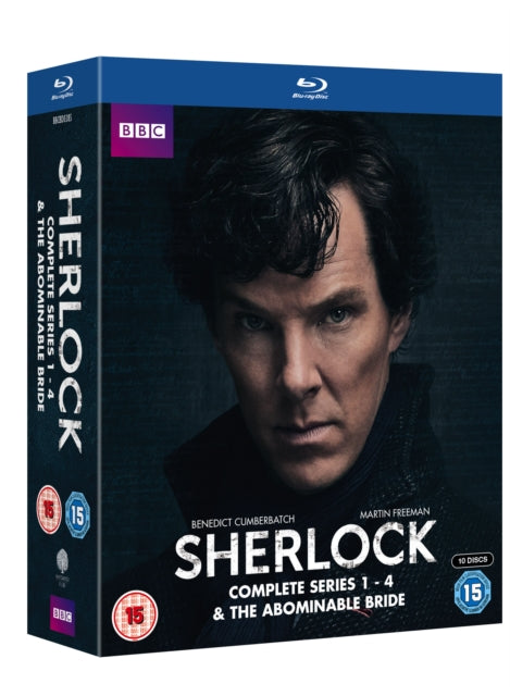 Sherlock Series 1-4 & The Abominable Bride - (Blu-ray)