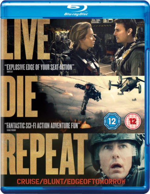 Live Die Repeat  Edge Of Tomorrow (Blu-ray)