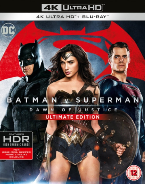 Batman V Superman  Dawn Of Justice (Blu-ray 4K)