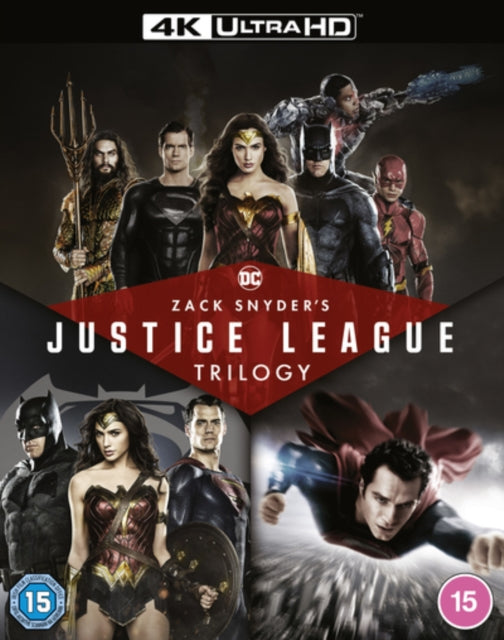 Zack Snyders Justice League Trilogy (Blu-ray 4K)