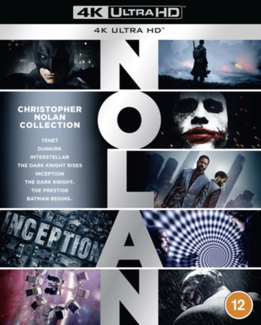 Christopher Nolan 8-Film Collection (Blu-ray 4K)