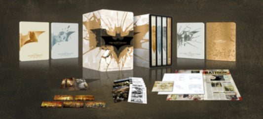 The Dark Knight Trilogy (20th Anniversary Collection) (Steelbook) (Blu-ray 4K)