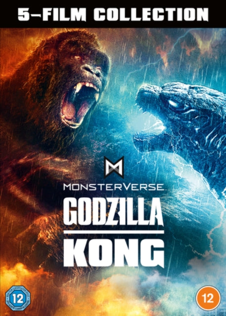 Monsterverse (5 Film Collection) (DVD)