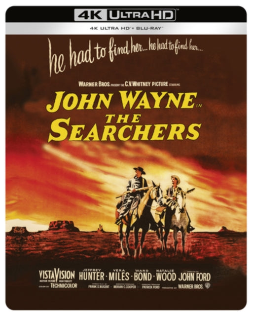 The Searchers (Steelbook) (Blu-ray 4K)