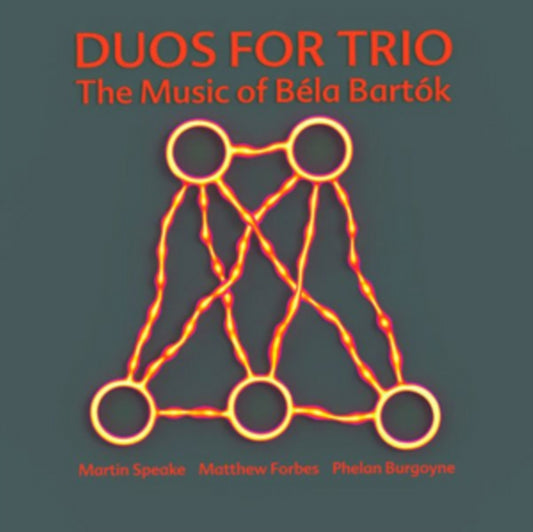 Martin Speake. Matthew Forbes & Phelan Burgoyne - Duos For Trio - The Music Of Bela Bartok (CD)