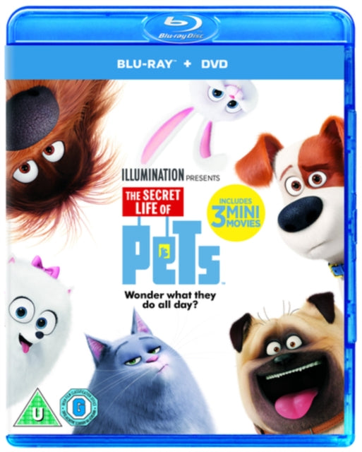 Secret Life Of Pets Bluray+Dvd+Uv (Blu-ray + DVD)