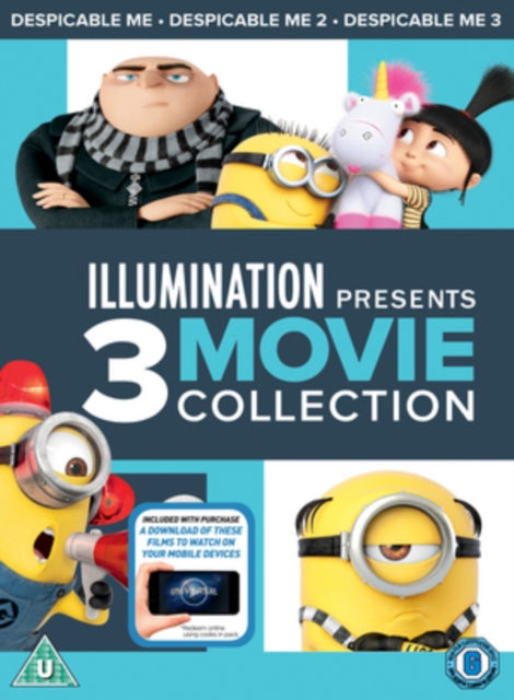 Despicable Me 1-3 Boxset (Dvd+Uv) (DVD)