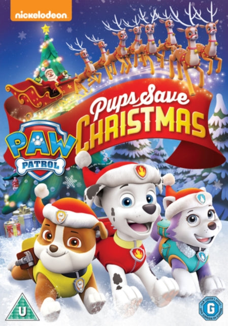 Paw Patrol: Pups Save Christmas (Dvd) - English Audio Edition-2017 (DVD)