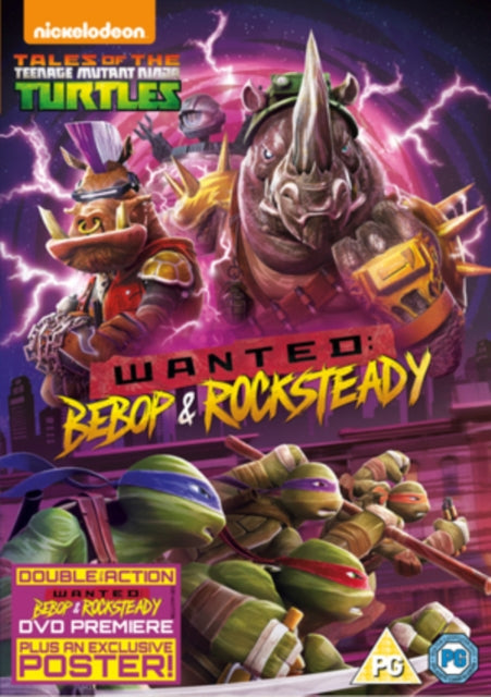 Teenage Mutant Ninja Turtles Wanted: Bebop And Rocksteady (DVD)