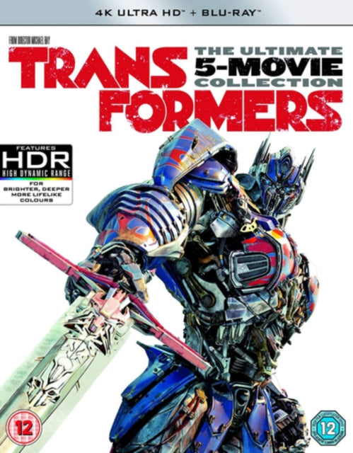 Transformers: The Last Knight- 5 Film Collection (11 Discs Including Bonus Disc) (Bd+Uhd) (Blu-ray 4K)