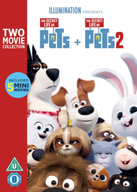 Secret Life Of Pets 1 & 2 (DVD)