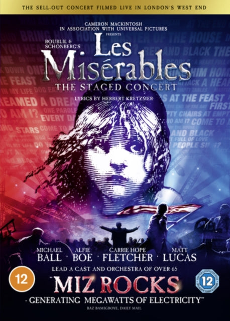 Les Miserables: The Staged Concert (DVD)