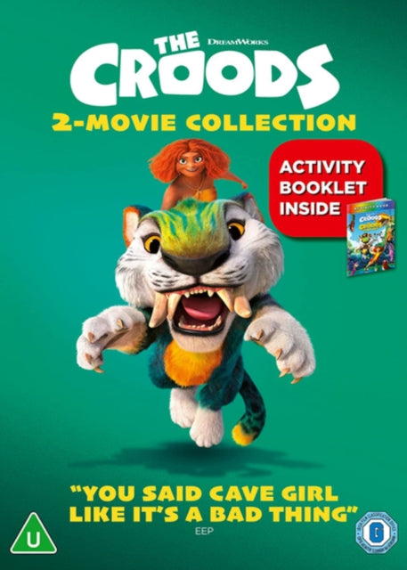 Croods 1-2 (+Activity Book) (DVD)