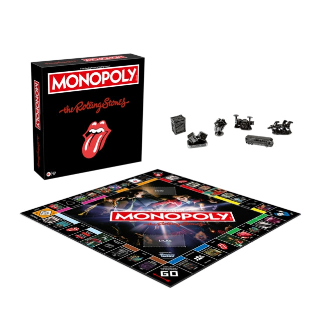 Rolling Stones - Rolling Stones Monopoly (Board Game)