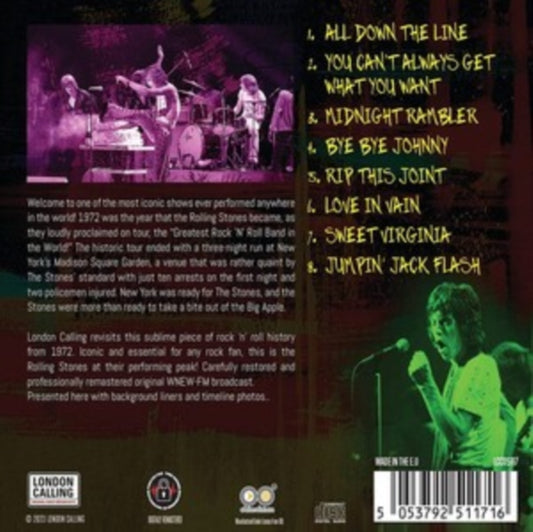 Rolling Stones - Madison Square Garden (CD)