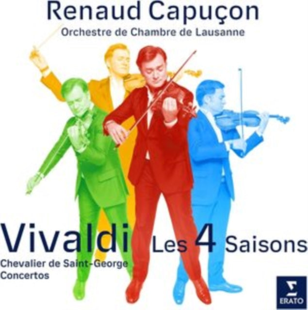 Renaud Capucon / Orchestre De Chambre De Lausanne - Vivaldi: The Four Seasons - Chevalier De Saint-George: Violin Concertos (CD)