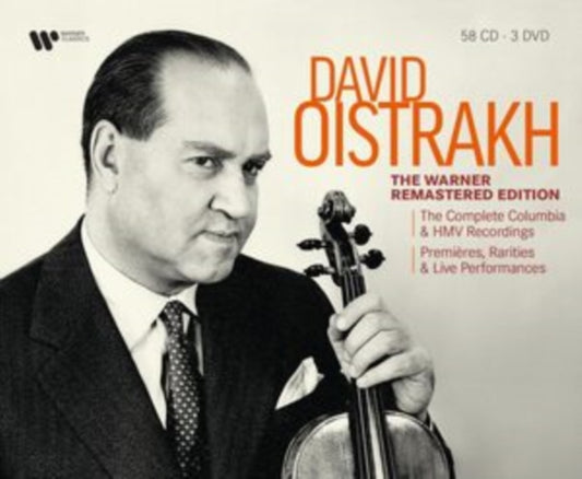 David Oistrakh - Warner Remastered Edition: Complete Columbia & Hmv Rec. / Premieres & Rarities (CD Box Set)