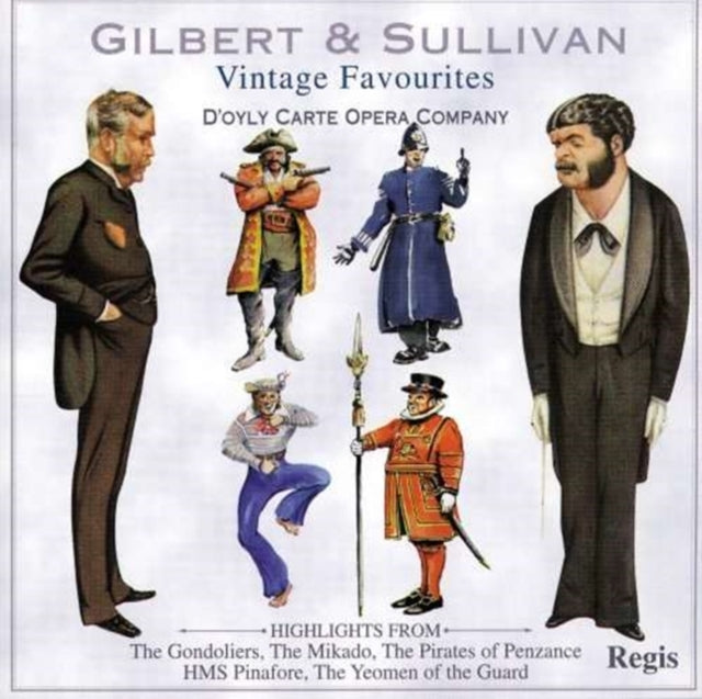 Doyly Carte Opera - Gilbert And Sullivan: Vintage Favourites (CD)