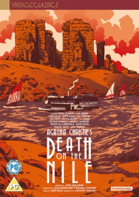 Death On The Nile (1978) (Peter Ustinov) (DVD)