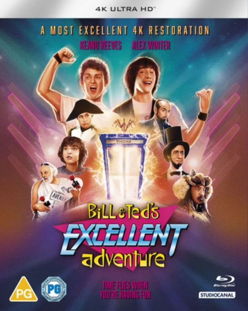 Bill & Teds Excellent Adventure (Blu-ray 4K)