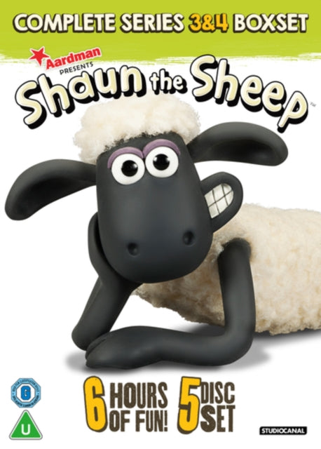 Shaun The Sheep Complete Series 3 And 4 (DVD)