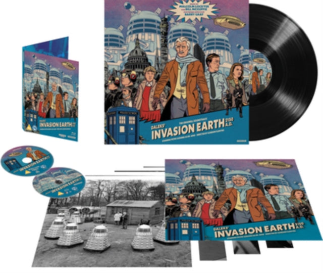 Daleks Invasion Earth: 2150 A.D. (Collectors Set) (Blu-ray 4K)