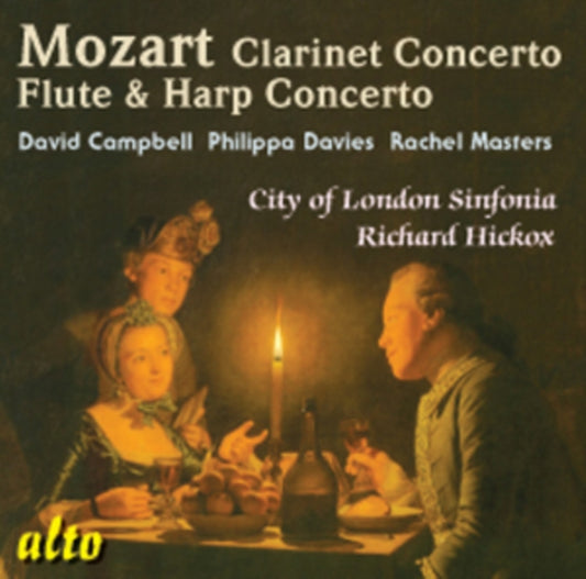 David Campbell Etc / Hickox - Mozart Clarinet / Flute & Harp Concertos (CD)
