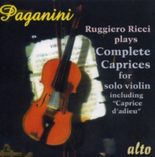 Ruggiero Ricci - Paganini 25 Caprices (CD)