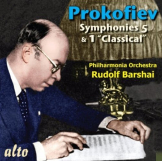 Philharmonia / Rudolf Barshai - Prokofiev Syms 5 & 1 (CD)