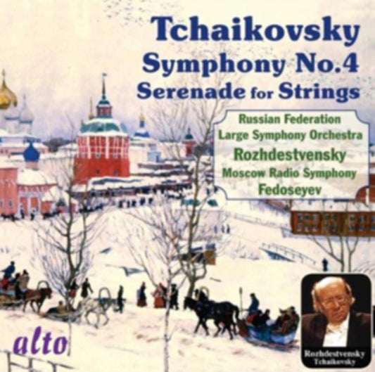 Rozhdestvensky / Fedoseyev - Tchaikovsky Sym.4 / Serenade (CD)