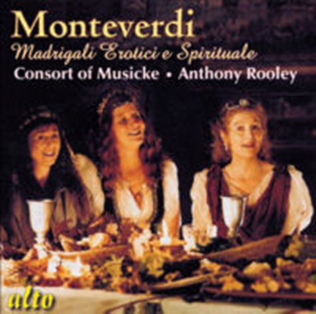 Consort Of Musicke / Kirkby / Tubb / Rooley - Monteverdi Madrigale Erotici E Spirituale (CD)
