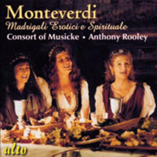 Consort Of Musicke / Kirkby / Tubb / Rooley - Monteverdi Madrigale Erotici E Spirituale (CD)