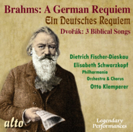 Fischer-Dieskau / Klemperer / Fischer-Dieskau / Demus - Brahms Deutsches Requiem / Dvorak Biblical Songs (Sel) (CD)